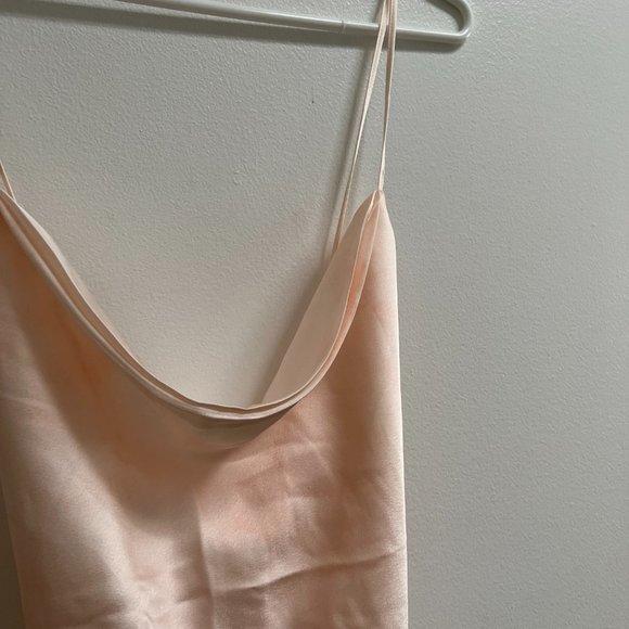 Abercrombie & Fitch Cowl Neck Satin Slip Dress M - Picture 10 of 12